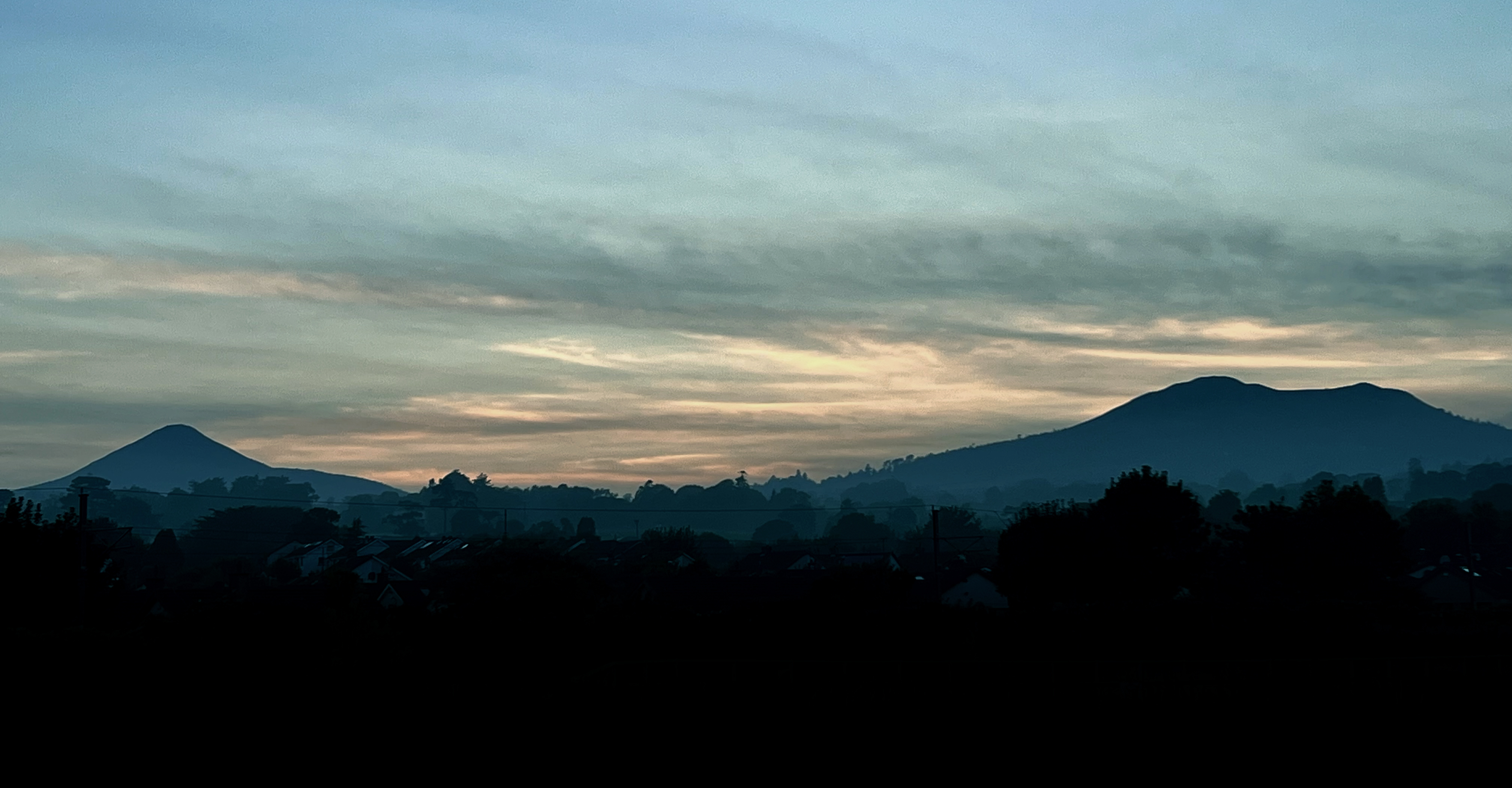 Mountains in the distance